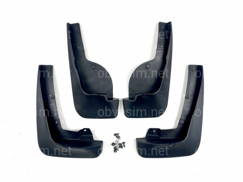 Брызговики Infiniti FX 35 / FX 45 2003-2007 комплект 4 шт.