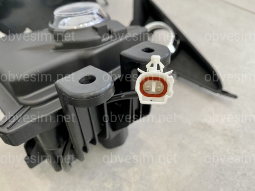 Led туманные фары + заглушки + указатели поворота Lexus GX 460 2014-2021 (левая+правая)