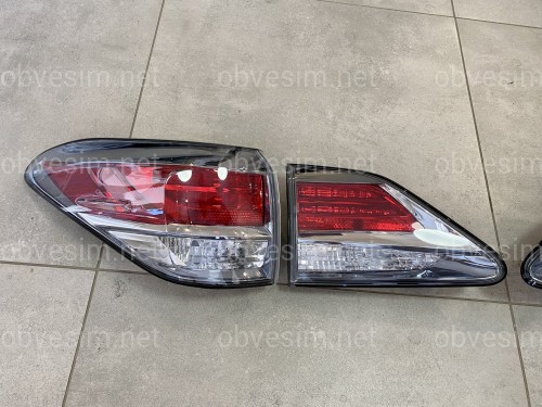 Задние фонари  рестайлинговые Lexus Rx 2009-2015 4шт