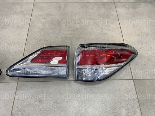 Задние фонари  рестайлинговые Lexus Rx 2009-2015 4шт