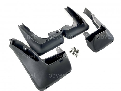 Брызговики BMW 1 E81 2004-2011 комплект 4 шт.