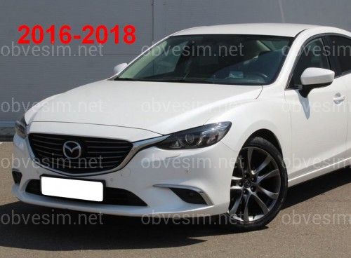 Стекло фары Mazda 6 РЕСТАЙЛИНГ 2016-2018 левое