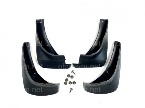 Брызговики Hyundai Accent 2006-2010 комплект 4 шт.