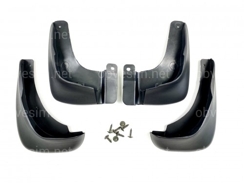 Брызговики Hyundai Elantra HD 2006-2011 комплект 4 шт.