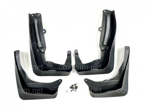 Брызговики BMW G11/12 2015-2021 комплект 4 шт.