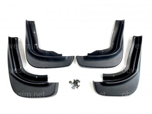 Брызговики Volvo XC60 2008-2013 комплект 4 шт.