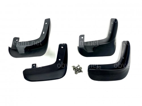 Брызговики Chevrolet Aveo T250 2006-2012 Sedan комплект 4 шт.