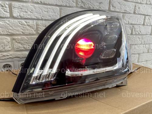 Фары Full LED Toyota Land Cruiser Prado 120 2003-2009 Maybach style