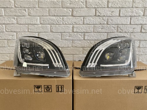 Фары Full LED Toyota Land Cruiser Prado 120 2003-2009 Maybach style