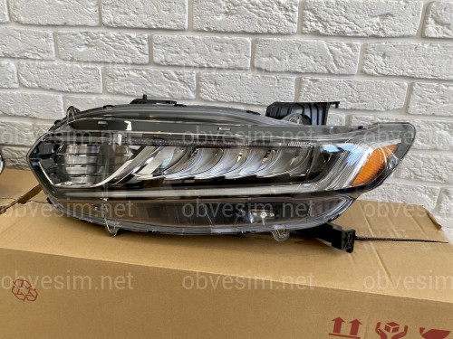 Фара левая Led + галоген Honda Accord 10 2017+