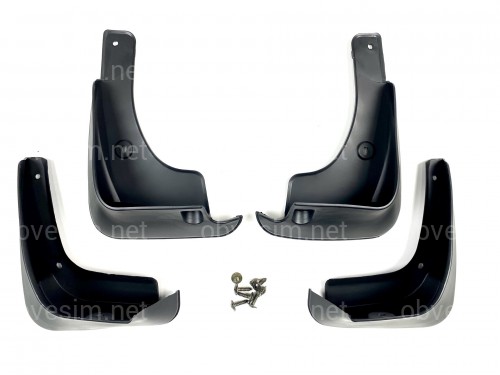 Брызговики Toyota Camry 40 2006-2012 оригинальный дизайн комплект 4шт.