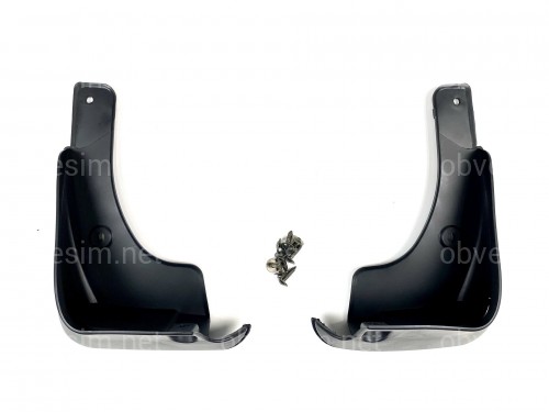 Брызговики передние Toyota Camry 40 2006-2012 оригинальный дизайн комплект 2 шт