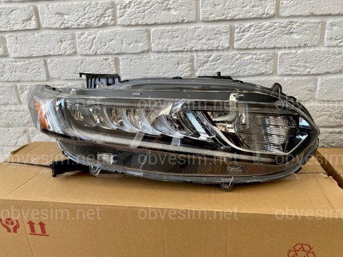 Фара правая Led + галоген Honda Accord 10 2017+