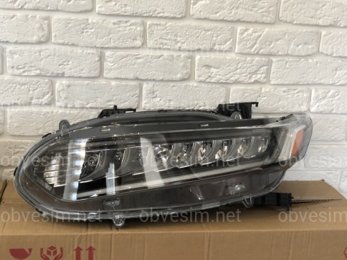 Фара левая Full Led Honda Accord 10 2017+