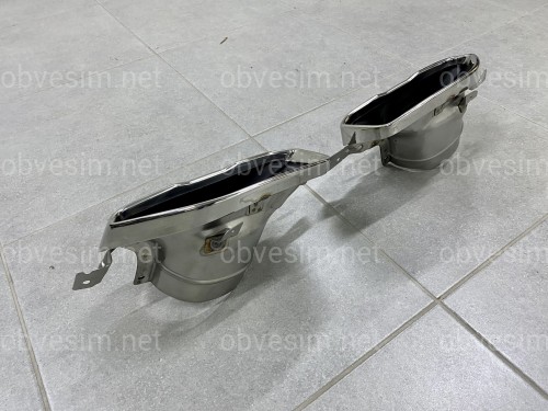 Насадки на выхлопные трубы M Perfomance BMW G20 G21 G22 G23 G26 G42 хром