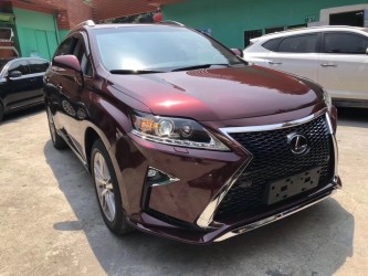 Обвес бампер передний Lexus RX 2012-2015 F-Sport в стиле 2016+