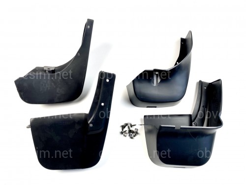Брызговики Infiniti JX35 / QX60 2012-2015 комплект 4шт.