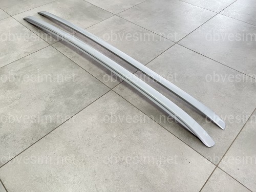 Рейлинги на крышу Lexus NX 200/300 2014-2021 (абс пластик, монтаж на скотч)