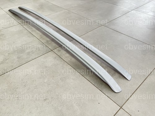 Рейлинги на крышу Lexus NX 200/300 2014-2021 (абс пластик, монтаж на скотч)