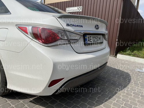 Спойлер лип Hyundai Sonata YF 2010-2015 ABS пластик под покраску