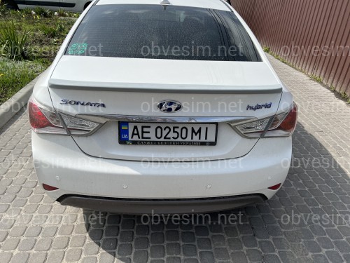 Спойлер лип Hyundai Sonata YF 2010-2015 ABS пластик под покраску