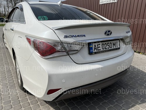 Спойлер лип Hyundai Sonata YF 2010-2015 ABS пластик под покраску