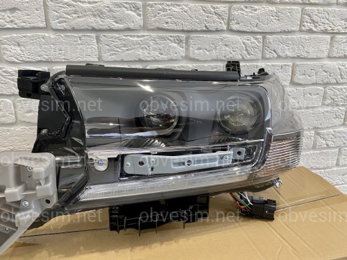 Full Led фары Executive Black Toyota Land Cruiser 200 2016-