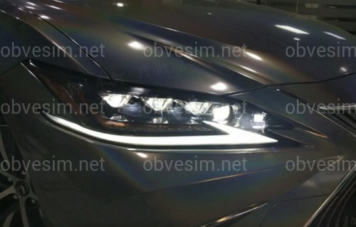 Фары Full Led 3 линзы Lexus ES 2018+ комплект левая + правая 2шт