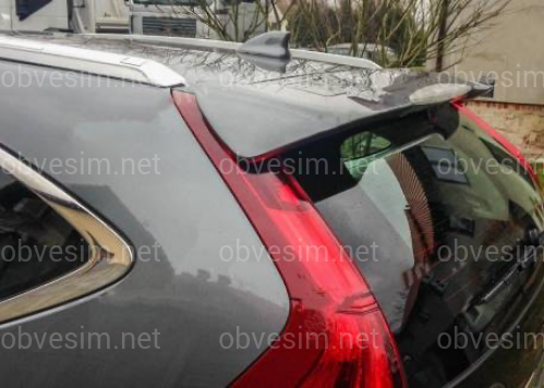 Спойлер козырек задней двери Honda CR-V 2013- ABS пластик под покраску