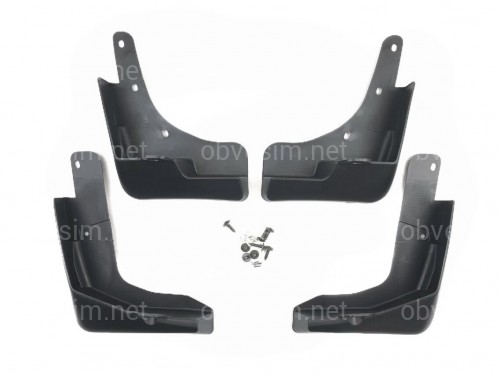 Брызговики Nissan X-Trail 32 / Rogue 2013-2020 комплект 4шт.