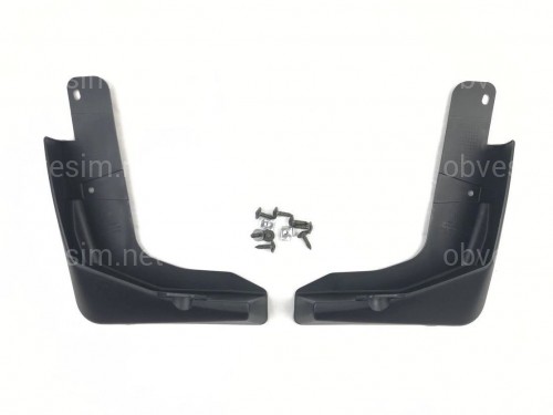 Брызговики задние Nissan X-Trail 32 / Rogue 2013-2020 комплект 2шт.