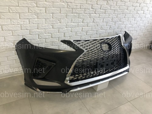 Бампер передний комплектный F-Sport Lexus RX 2019-2022