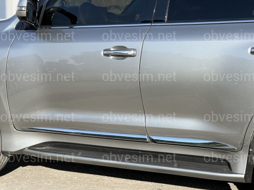 Хромированные молдинги на двери Lexus LX 570 / 450D 2015-