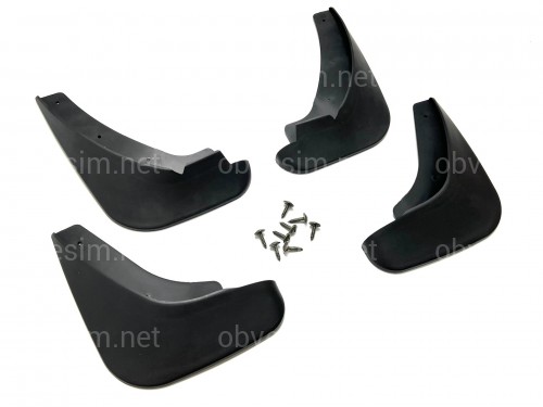 Брызговики Mazda 3 2003-2008 комплект 4шт