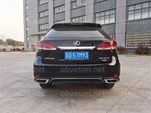 Задний бампер Lexus RX 2009-2015 в стиле 2016+
