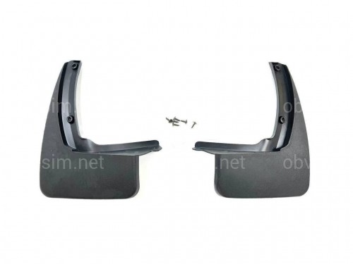 Брызговики задние Mercedes Benz GL X164 2006-2012 комплект 2шт.
