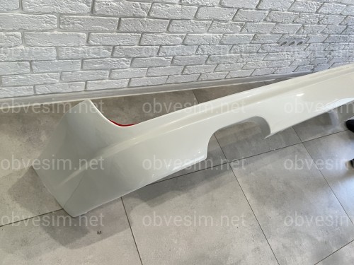 Задняя юбка бампера Modelista для Land Cruiser 200 2007-2015 ABS пластик ЕСТЬ ТРЕЩИНА