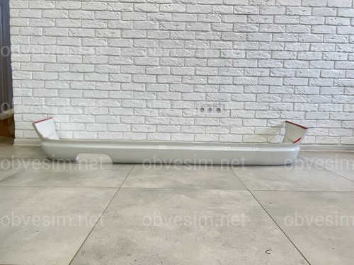 Задняя юбка бампера Modelista для Land Cruiser 200 2007-2015 ABS пластик ЕСТЬ ТРЕЩИНА