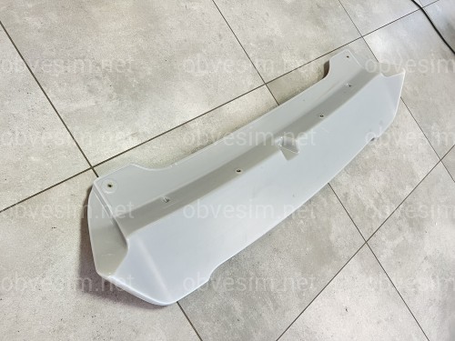 Спойлер козырек Mitsubishi Pajero Sport 2015-2019 ABS пластик под покраску