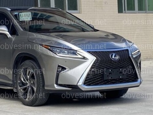 Решетка радиатора Lexus RX 2015-2019 В СТИЛЕ F-SPORT ДЛЯ ОБЫЧНОЙ ВЕРСИИ