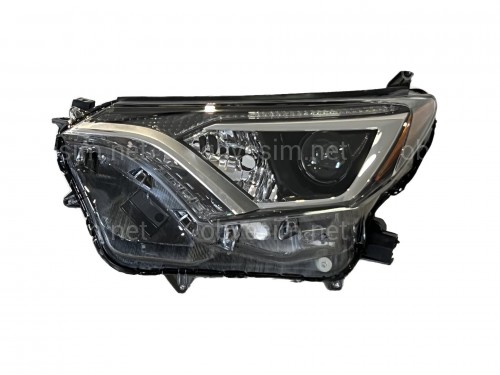 Левая фара галоген Toyota RAV 4 АМЕРИКА 2016-2018
