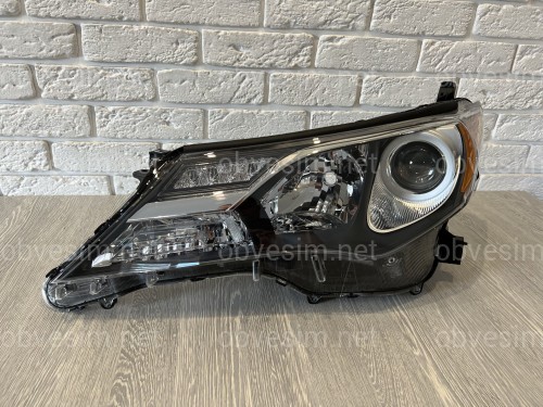 Левая фара галоген Toyota RAV 4 АМЕРИКА 2013-2015