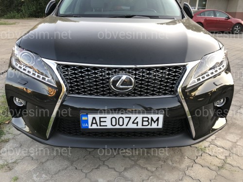 Бампер передний комплектный F-Sport Lexus RX рестайлинг 2012-2015