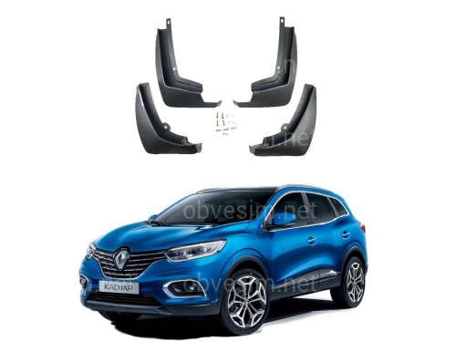 Брызговики Renault Kadjar 2015+ комплект 4шт.