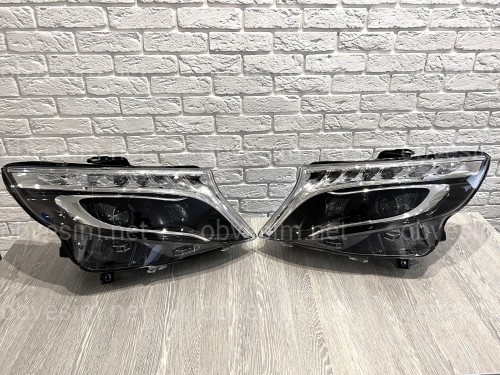 Full led фары стиль OEM Mercedes Benz W447 Vito / V-class / Metris (левая+ правая) комплектные с блоками