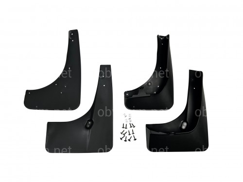 Брызговики BMW X5 E70 2007-2013/F15 2013-2019 для моделей с порогами и без M пакета комплект 4шт.