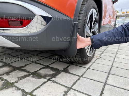 Брызговики Volkswagen ID.6 2020+, комплект 4шт.