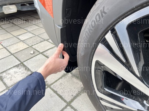Брызговики Volkswagen ID.6 2020+, комплект 4шт.