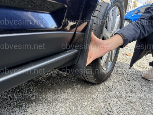 Брызговики Jeep Compass 2011-2016, комплект 4шт.