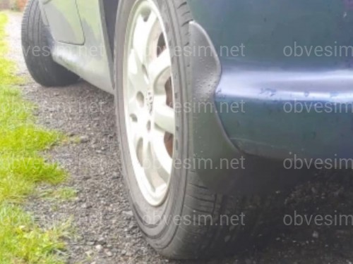 Брызговики Peugeot 206 хетчбек 2004-2008, комплект 4шт.